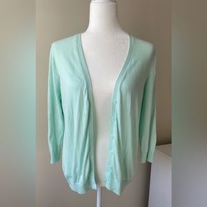 Old Navy Mint Green lightweight cardigan